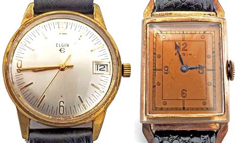 00 Free shipping 14K Solid Multi color Gold, Hunter case Elgin Pocket Watch 42mm 57. . Vintage elgin wrist watch models